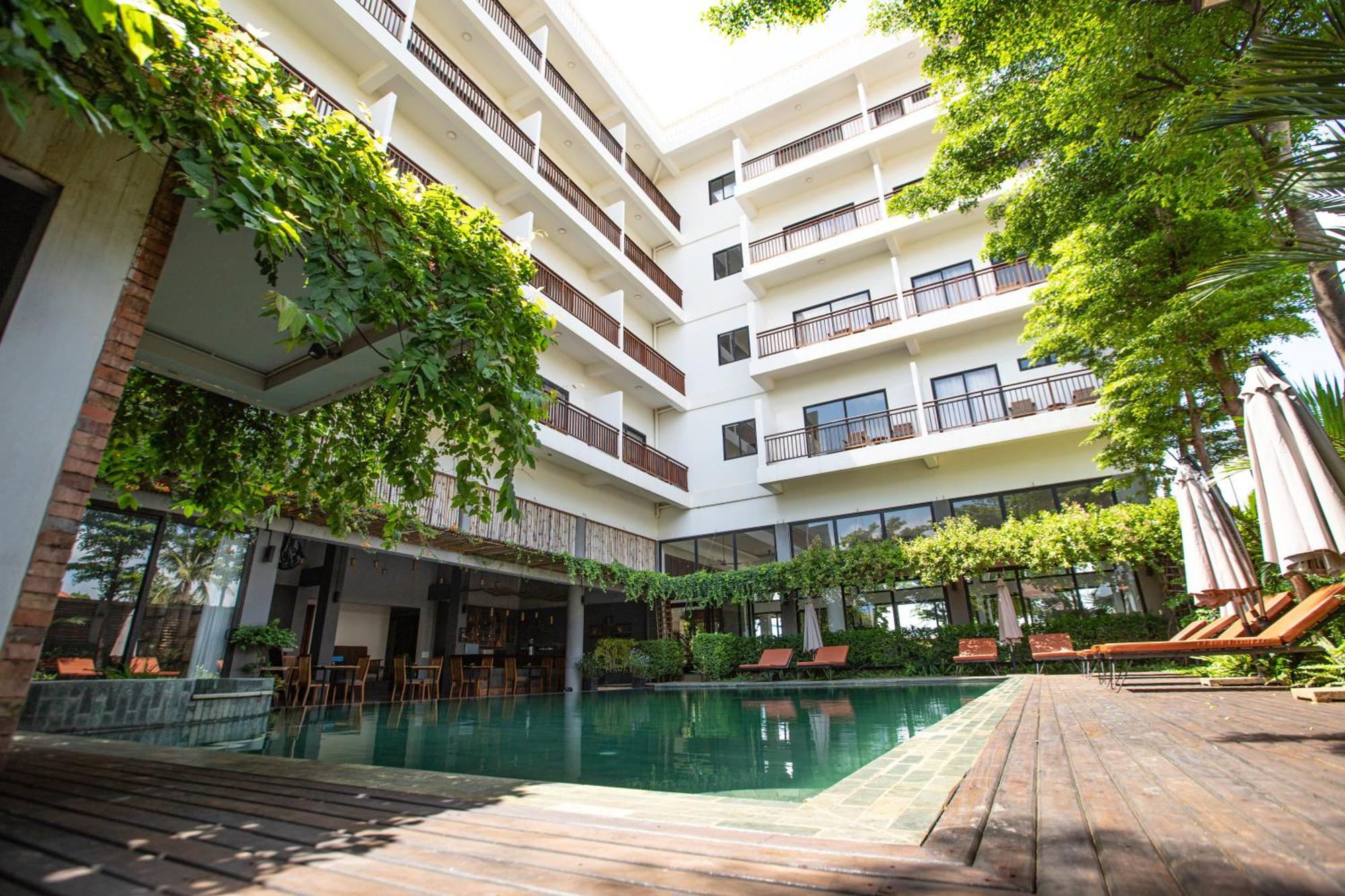 Daco Hotel Siem Reap Esterno foto